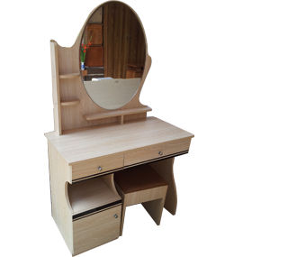 Bàn phấn rộng 80 cm màu vân lim