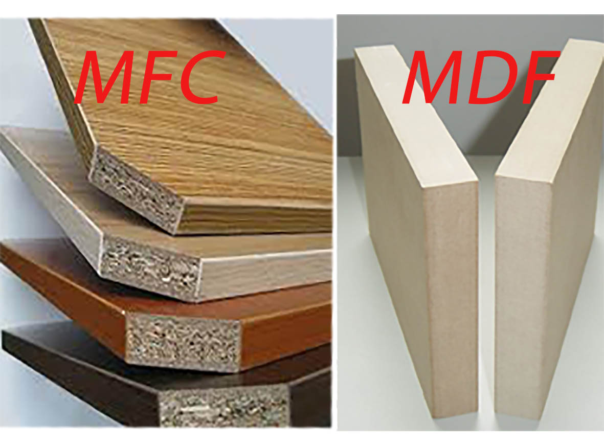 Sự khác biệt giữa gỗ công nghiệp MFC và gỗ công nghiệp MDF 