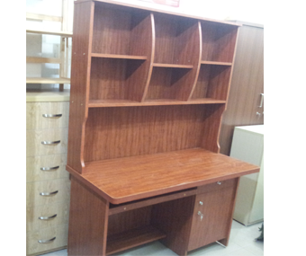 Bàn học liền giá sách gỗ công nghiệp