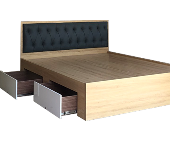 Giường ngủ gỗ công nghiệp MDF rộng 160cm