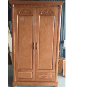 Tủ gỗ 2 cánh cao cấp