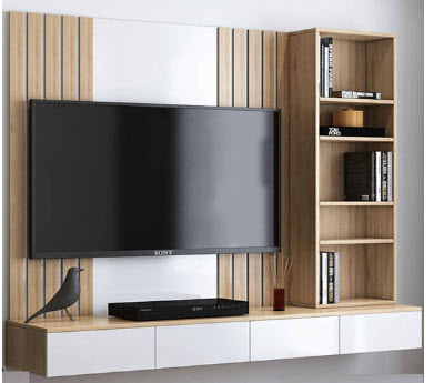 Bộ kệ tivi treo tường đẹp