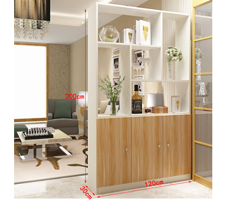 Tủ trưng bầy gỗ ép MDF rộng 120cm mầu trắng