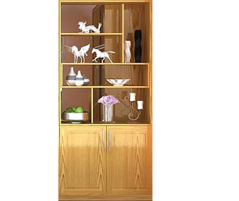 Tủ trưng bầy bán hàng gỗ MDF rộng 100cm