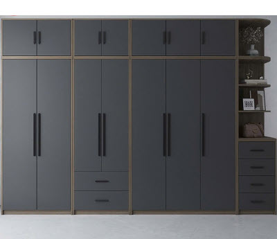 Tủ quần áo đẹp gỗ công nghiệp thiết kế hiện đại