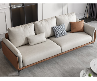Sofa văng đẹp bọc da cao cấp Hàn Quốc