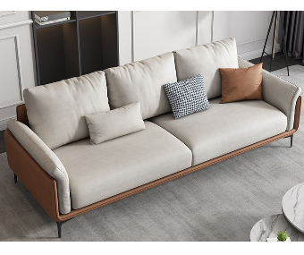 Sofa văng đẹp bọc da cao cấp Hàn Quốc 