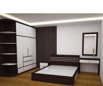 Thiết kế phòng ngủ tối giản